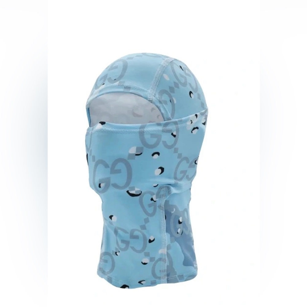 Bravest Studios NYC Pop-Up Exclusive GG Winter Mask Blue White | Size-FitAll NEW